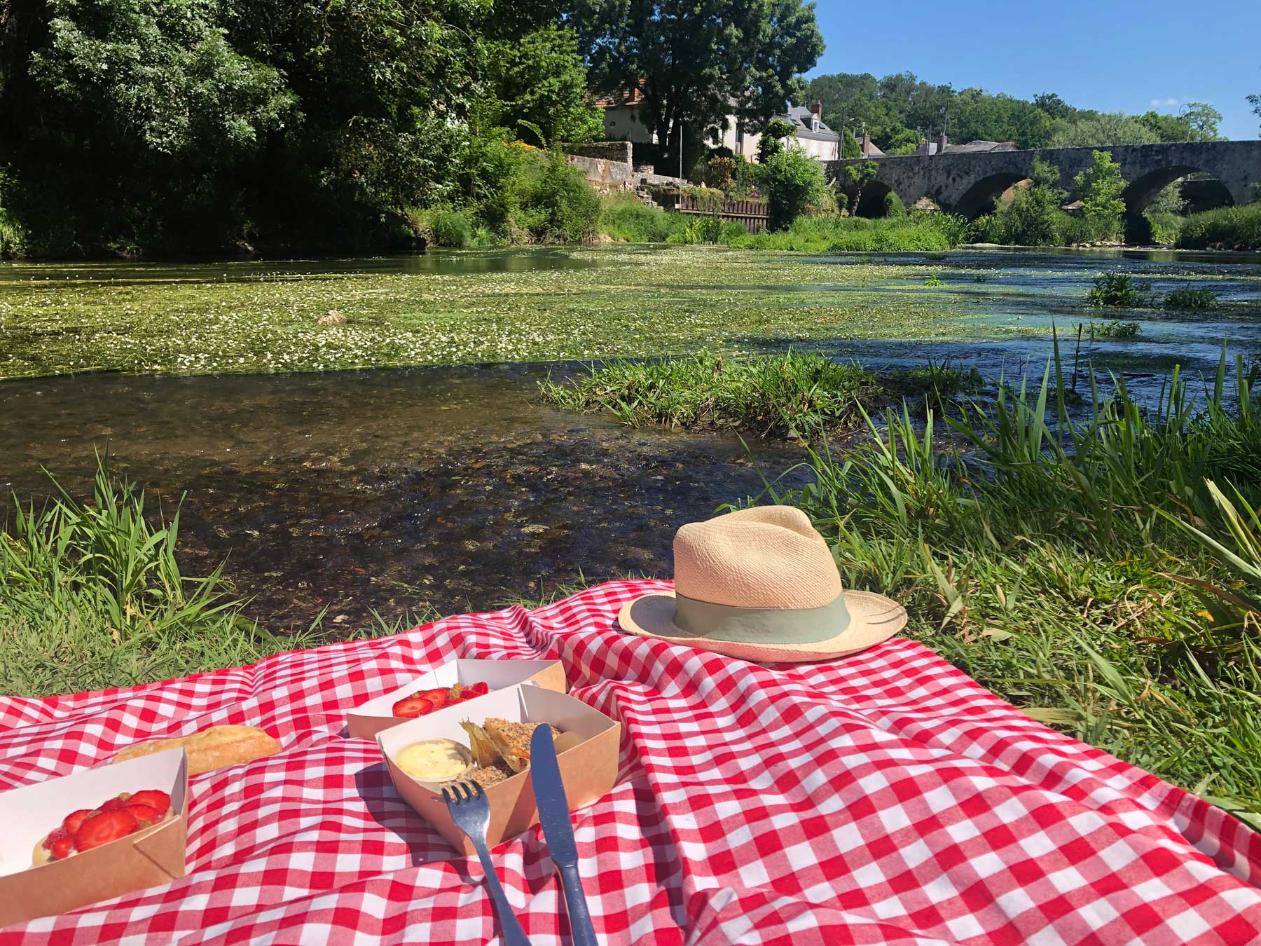 Pique-nique au bord du Cher